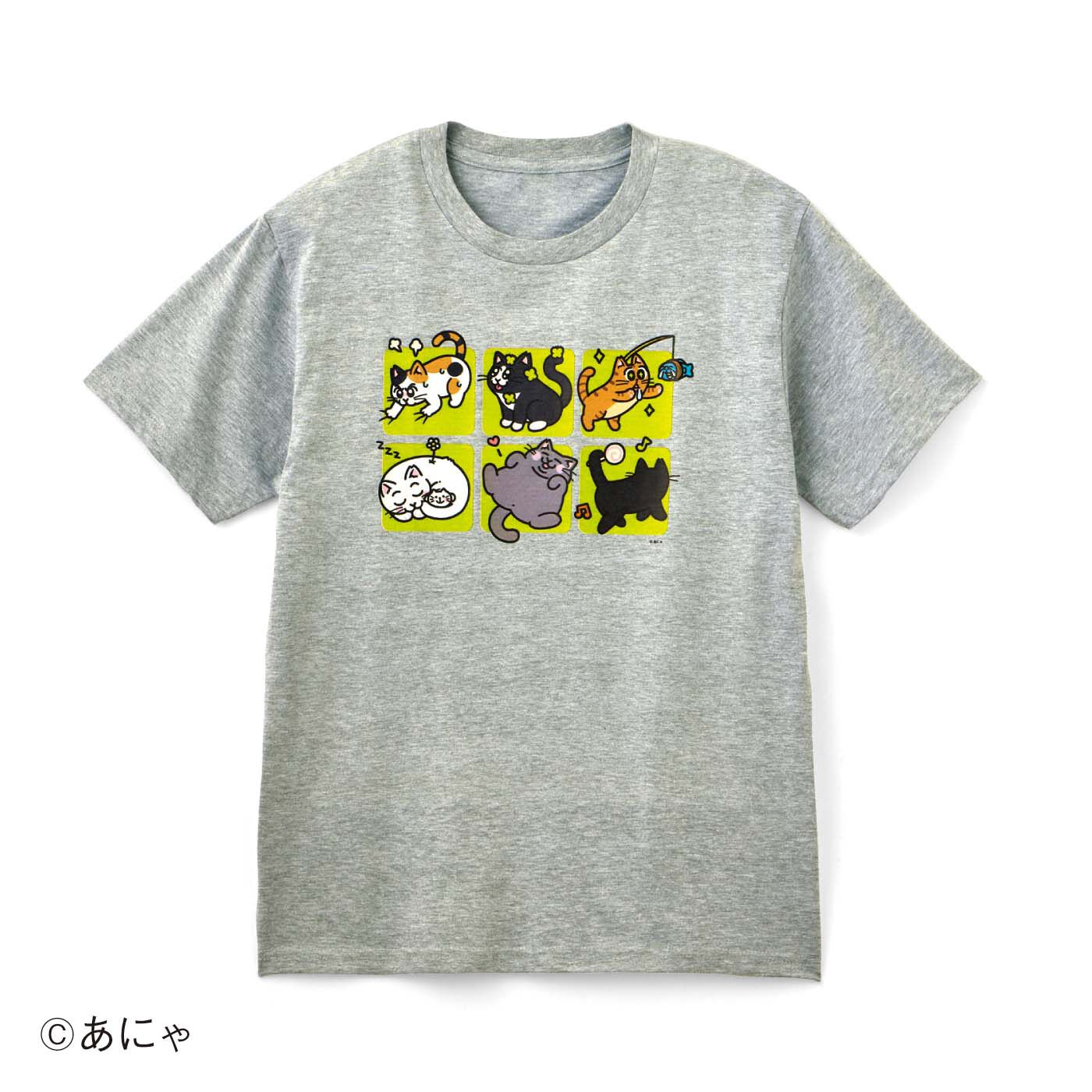 【6月分以降お届け】あにゃ×猫部 地域猫チャリティーTシャツ2025【送料無料】