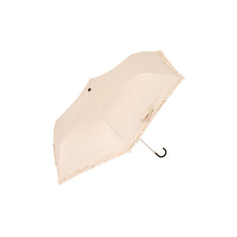 晴雨兼用 折りたたみ遮光日傘 フリルミニ