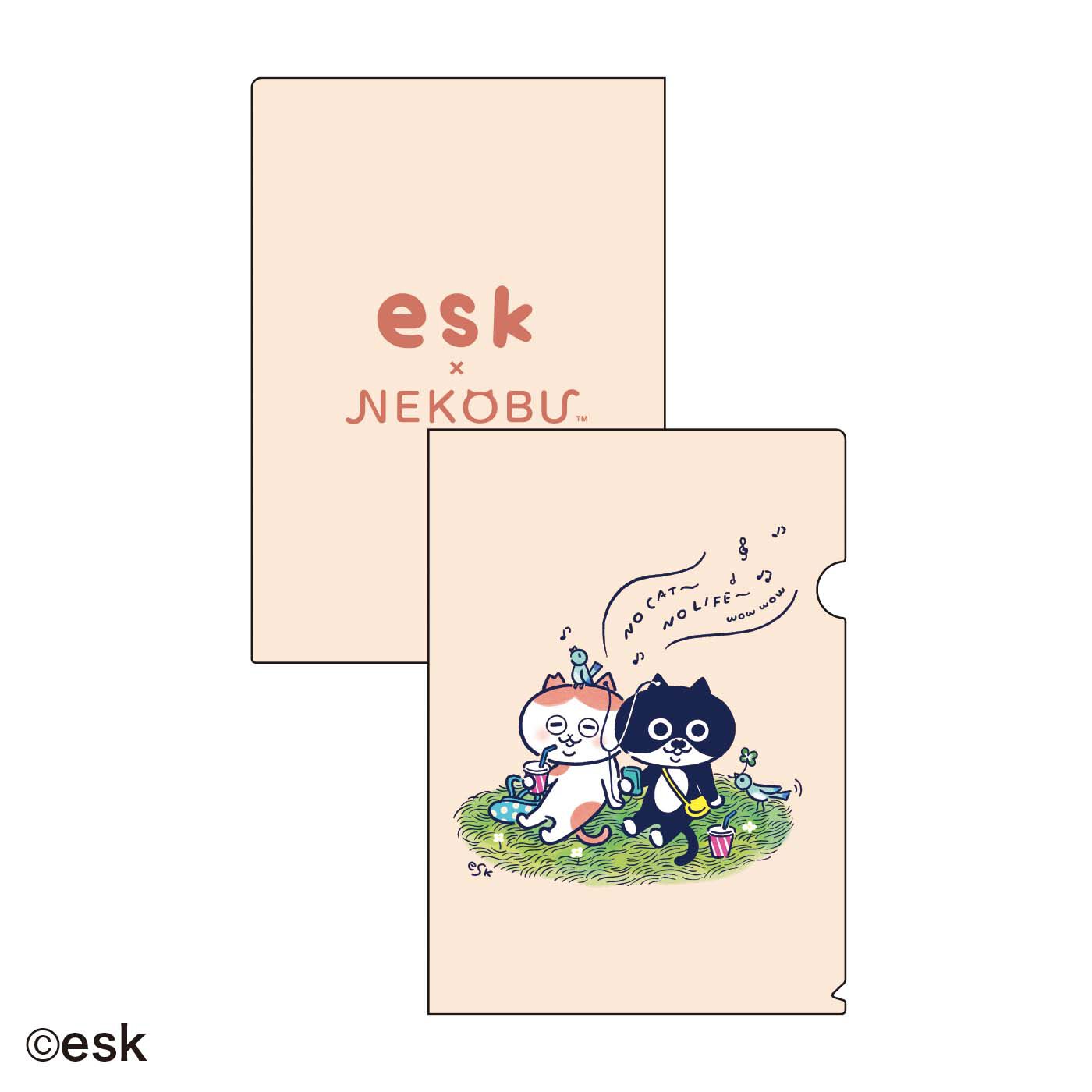 esk×猫部 地域猫チャリティークリアファイルセット2024【送料: 450円+税】