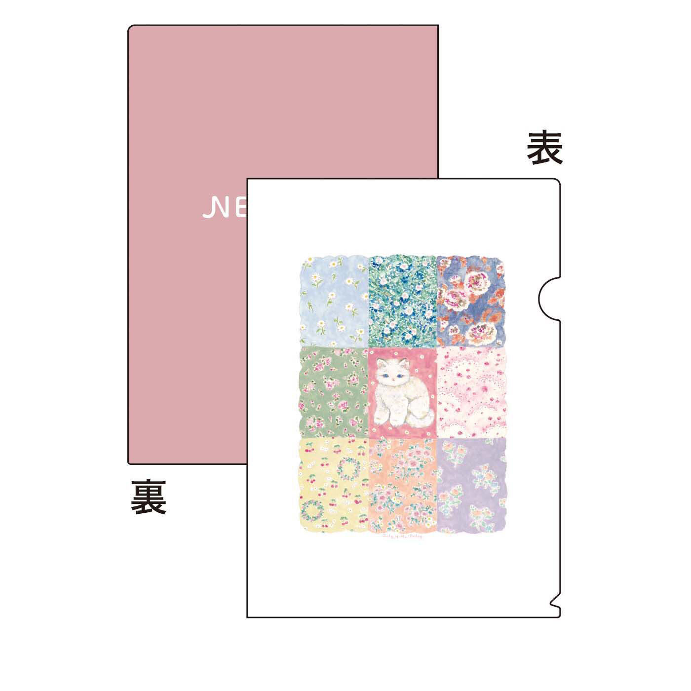 LILY OF THE VALLEY×猫部 地域猫チャリティークリアファイルセット2024【送料: 450円+税】