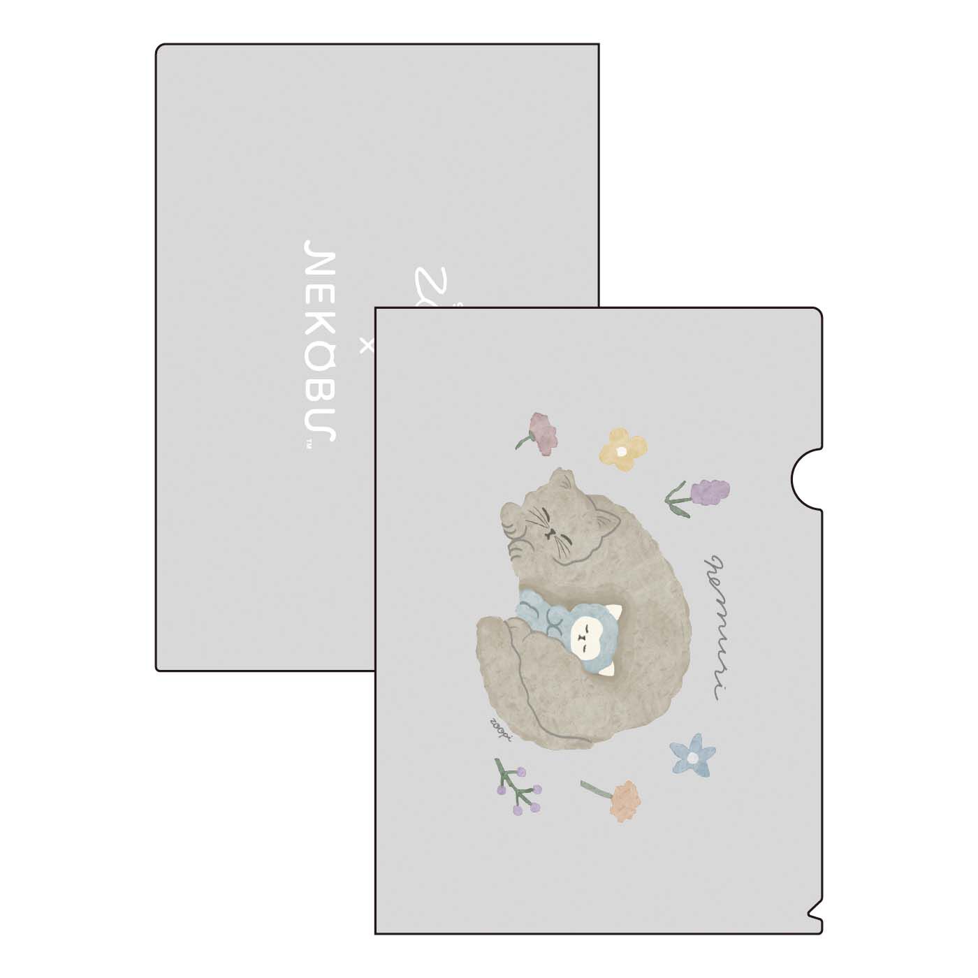 zoopi×猫部 地域猫チャリティークリアファイルセット2024【送料: 450円+税】