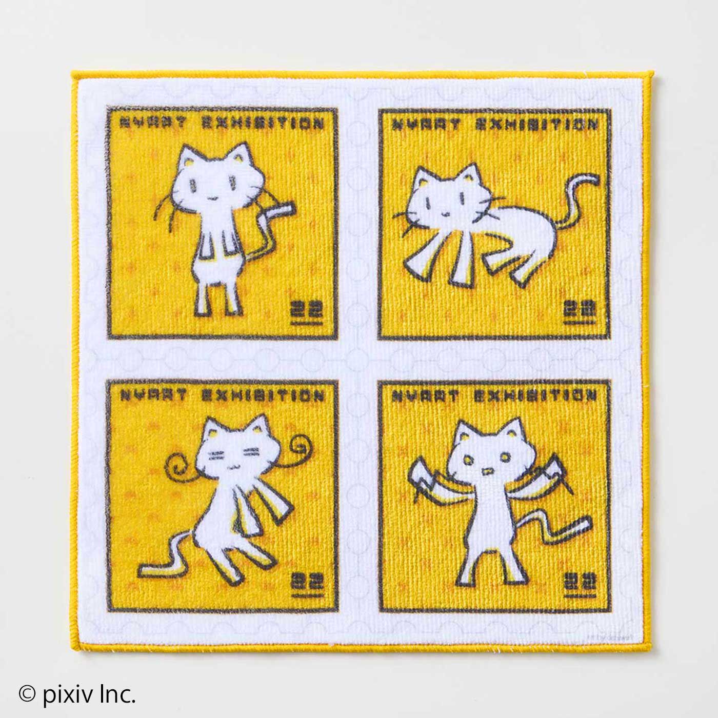 ニャーと!展×猫部 daniwellタオルハンカチ【送料: 450円+税】