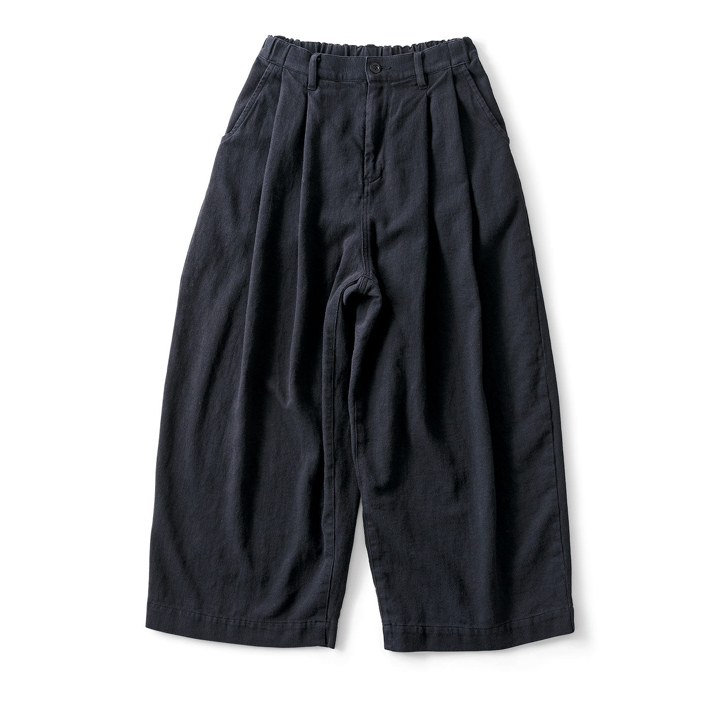 and myera 綿麻のワイドパンツ【送料無料】