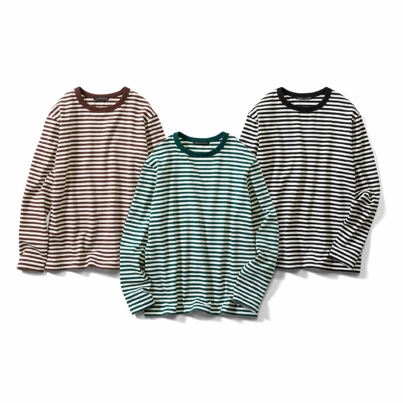 THREE FIFTY STANDARD ベーシックボーダーTシャツの会【送料無料】