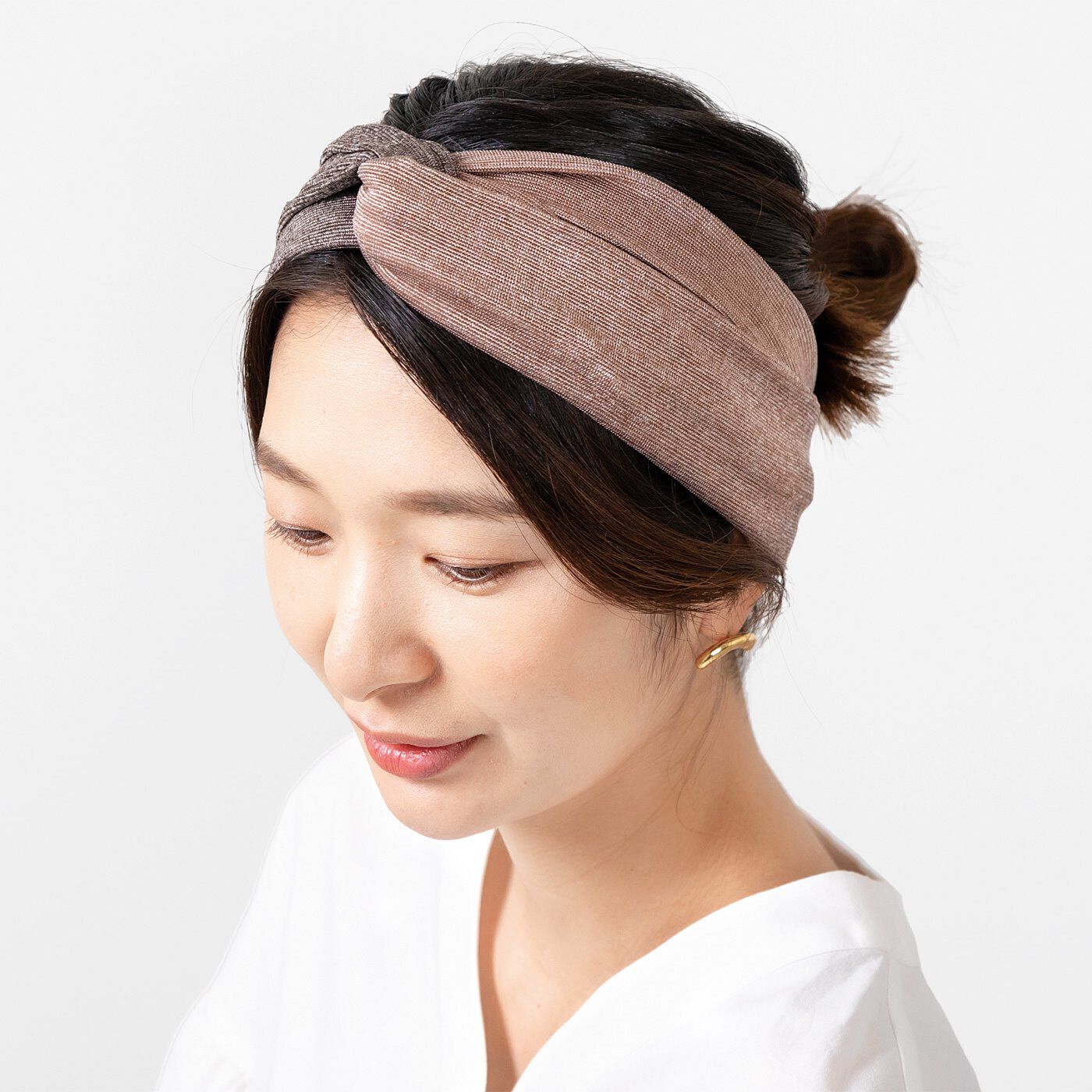 ラミプリュス 首ポッケに保冷材をイン! 水でぬらして振ってひんやりヘアターバンの会【送料: 450円+税】