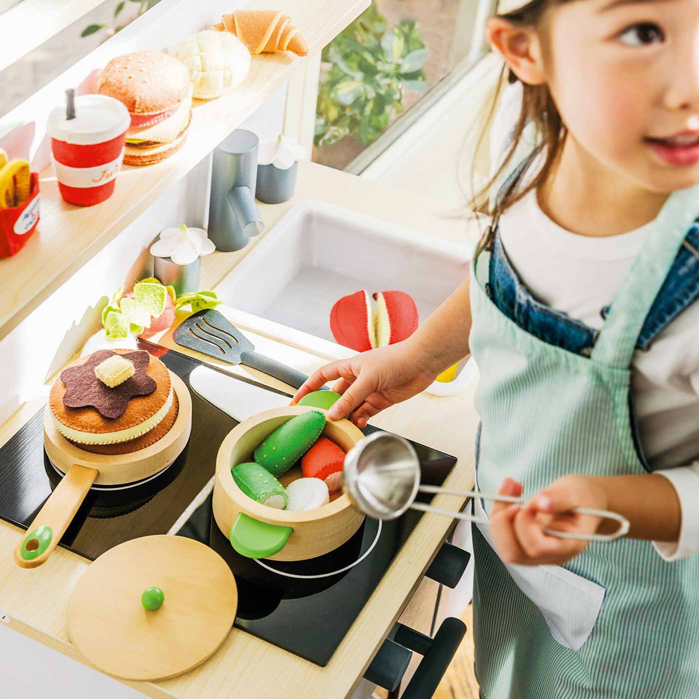 親子でいろんなごっこ遊びを楽しむ フェルトおもちゃの会【送料: 450円+税】