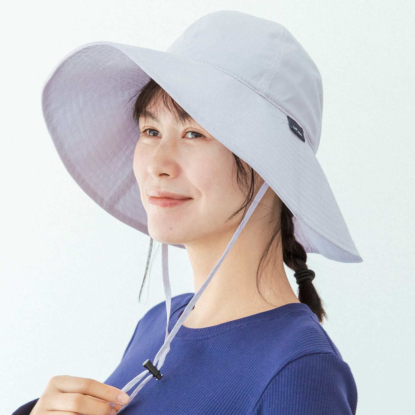 UP.de 花粉が付きにくく落ちやすい ずっと使える はっ水素材のUVカットハットの会【送料無料】
