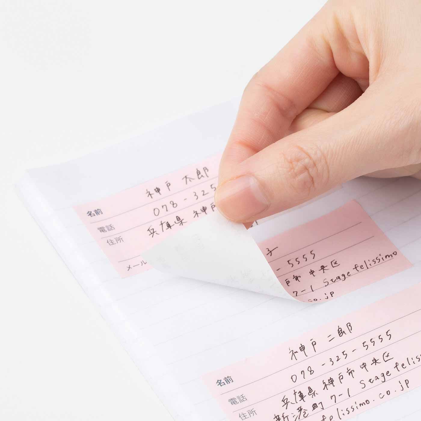 ラミプリュス 家族とシェア! 貼ってはがせる 情報を整理整とんシールの会【送料: 450円+税】