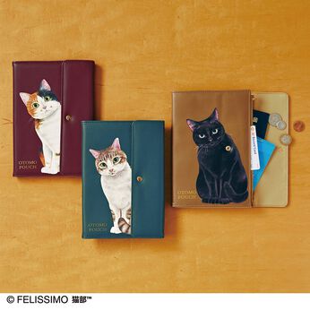クラシカル猫ちゃん☆がま口 カードも入る便利サイズ ポーチ
