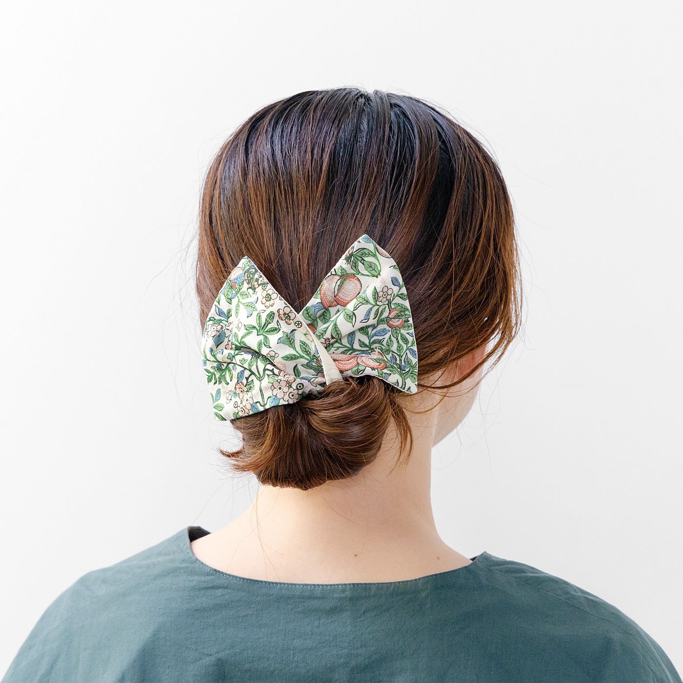 Squee! リバティプリント あっという間にヘアアレンジができる ワイヤー入りデフトバンの会【送料: 450円+税】