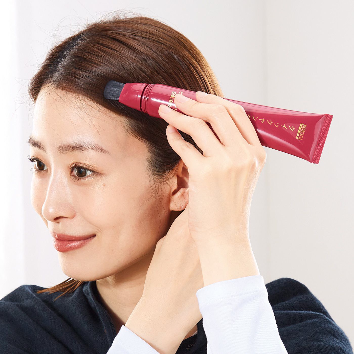 生え際白髪を狙い撃ち クイックヤングヘアカラートリートメント〈ライトブラウン〉の会【送料無料】
