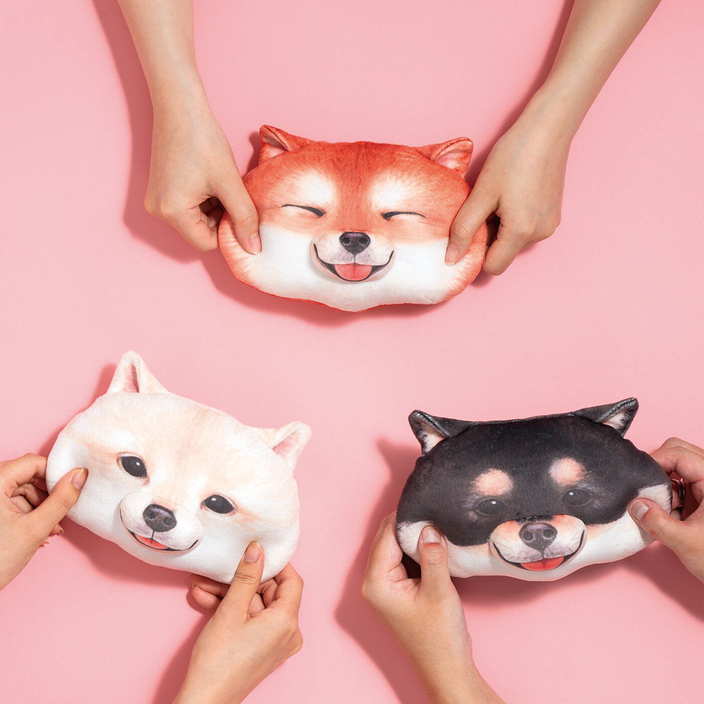 YOU+MORE! 柴犬のほっぺたもちもちポーチの会【送料: 450円+税】