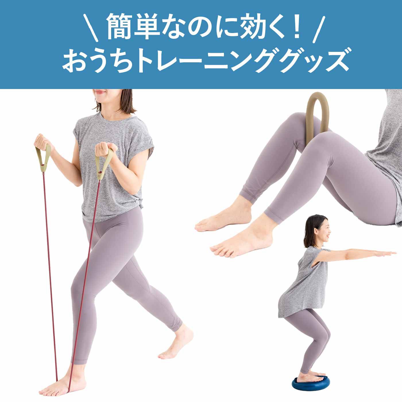簡単なのに効く! 何通りも使える おうちトレーニンググッズの会【送料: 450円+税】