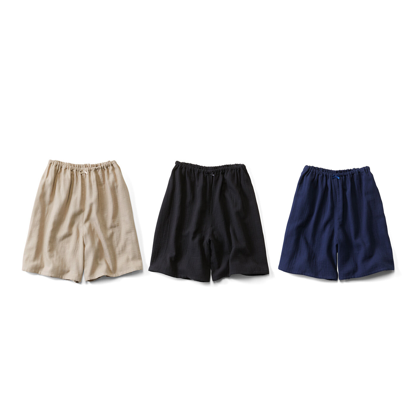 リブ イン コンフォート 肌ざわりのいいダブルガーゼ素材のペチパンツの会【送料: 450円+税】