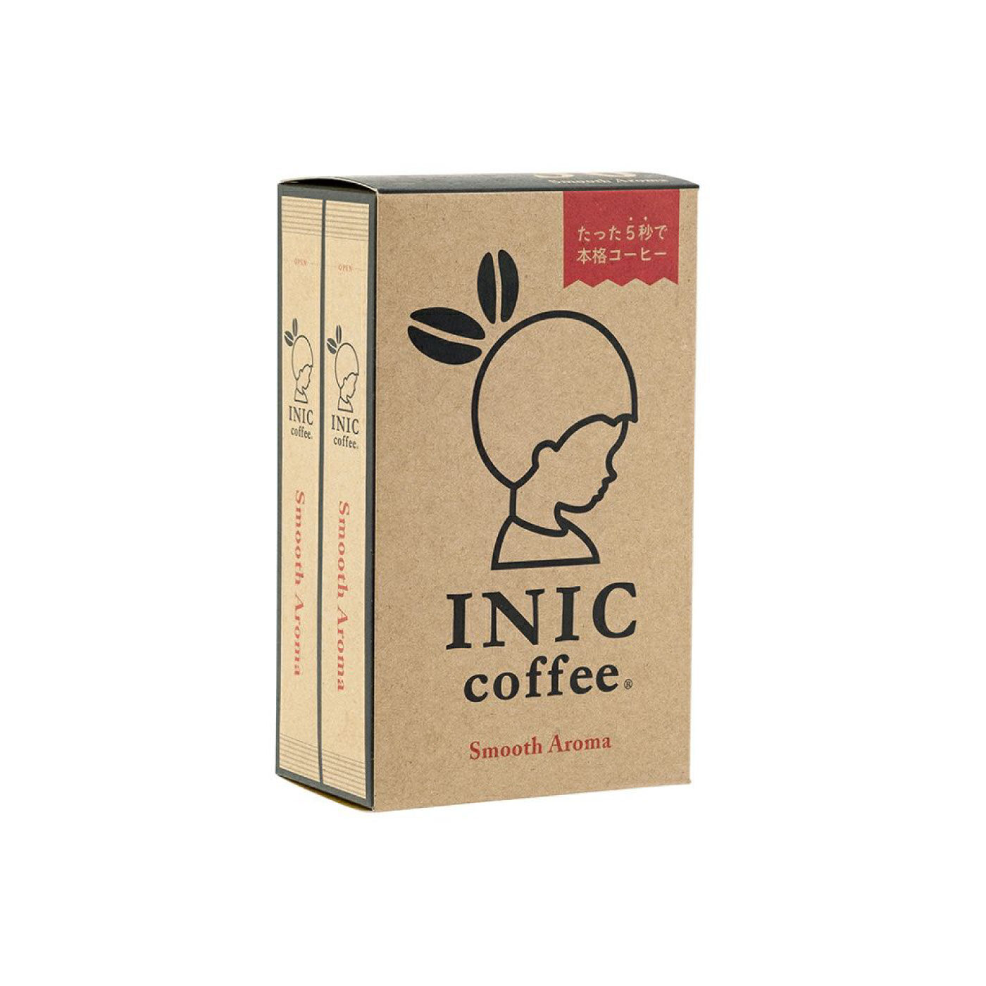 たった5秒で本格コーヒー INIC COFFEE スムースアロマ 30Pの会【送料無料】