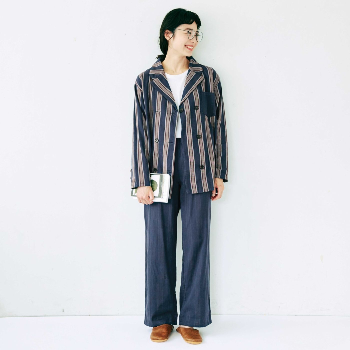 パジャマにもとっておきのおしゃれを こだわり上品仕立て 綿100