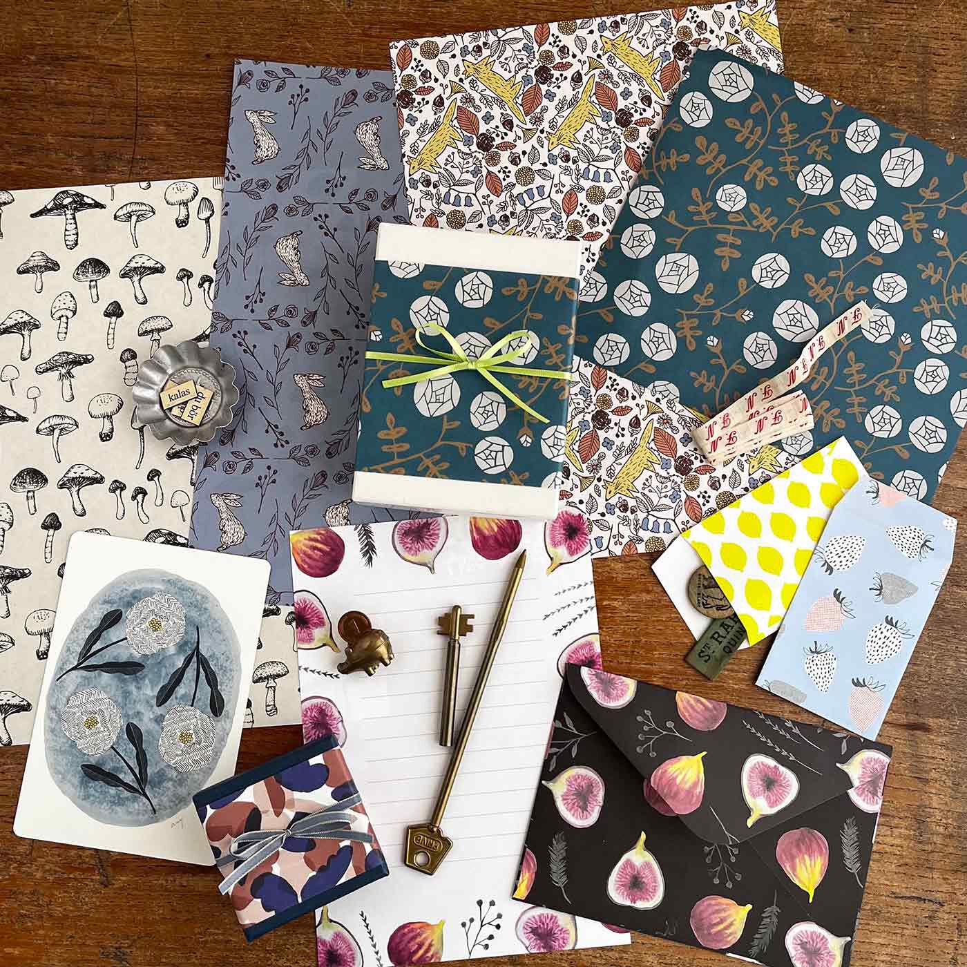 【any.paper】包装紙&紙ものセット2の会【送料: 450円+税】