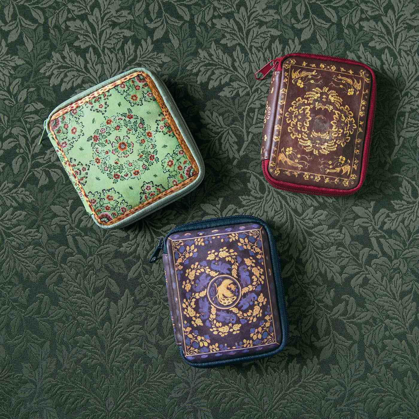 正倉院展×ミュージアム部 天平の花文を華やかに表す献物箱ミニポーチの会【送料: 450円+税】