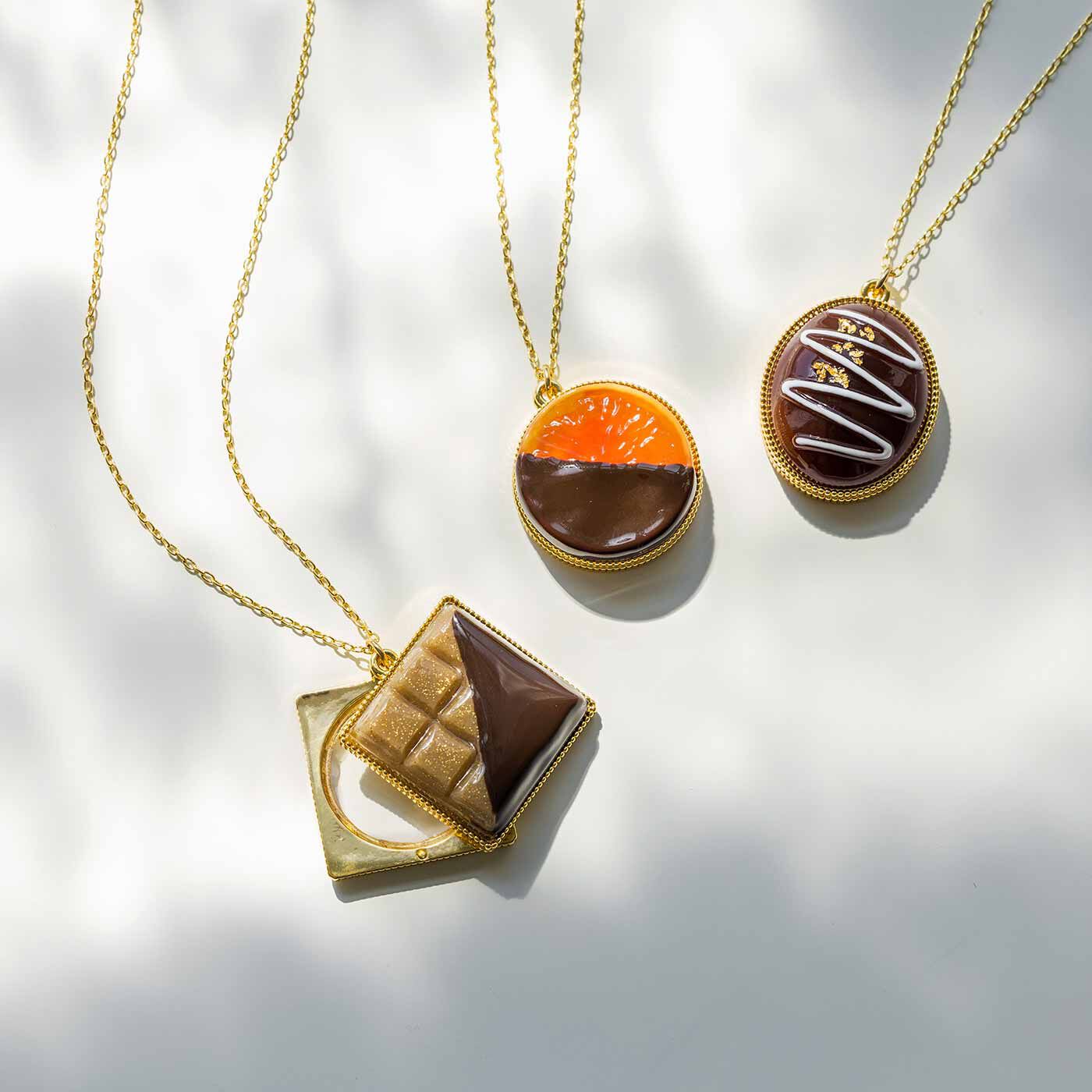 ラミプリュス チョコレートバイヤー みりとコラボ 胸もとにチョコを添える ルーペネックレスの会【送料無料】