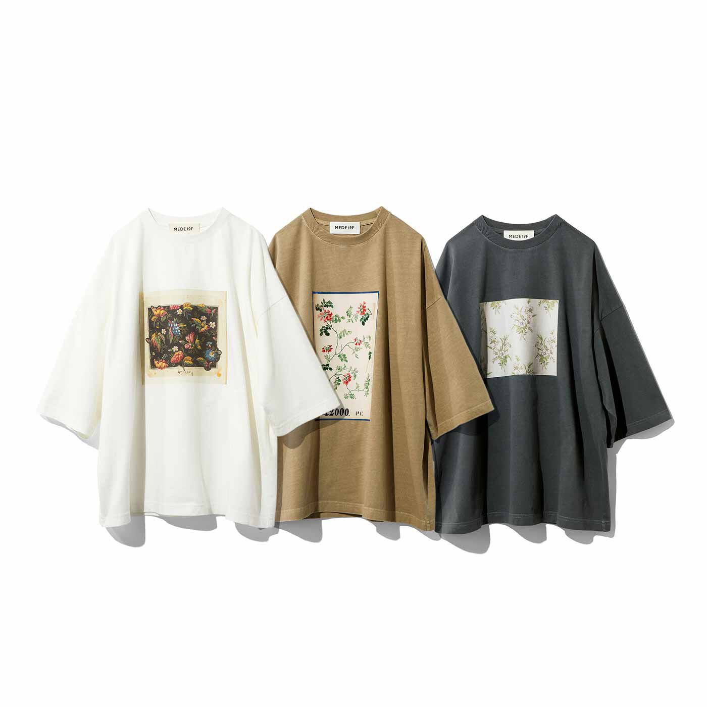 MEDE19F ミュルーズモダン〈「ミュルーズ染織美術館」アーカイブコレクション〉プリントTシャツの会【送料無料】