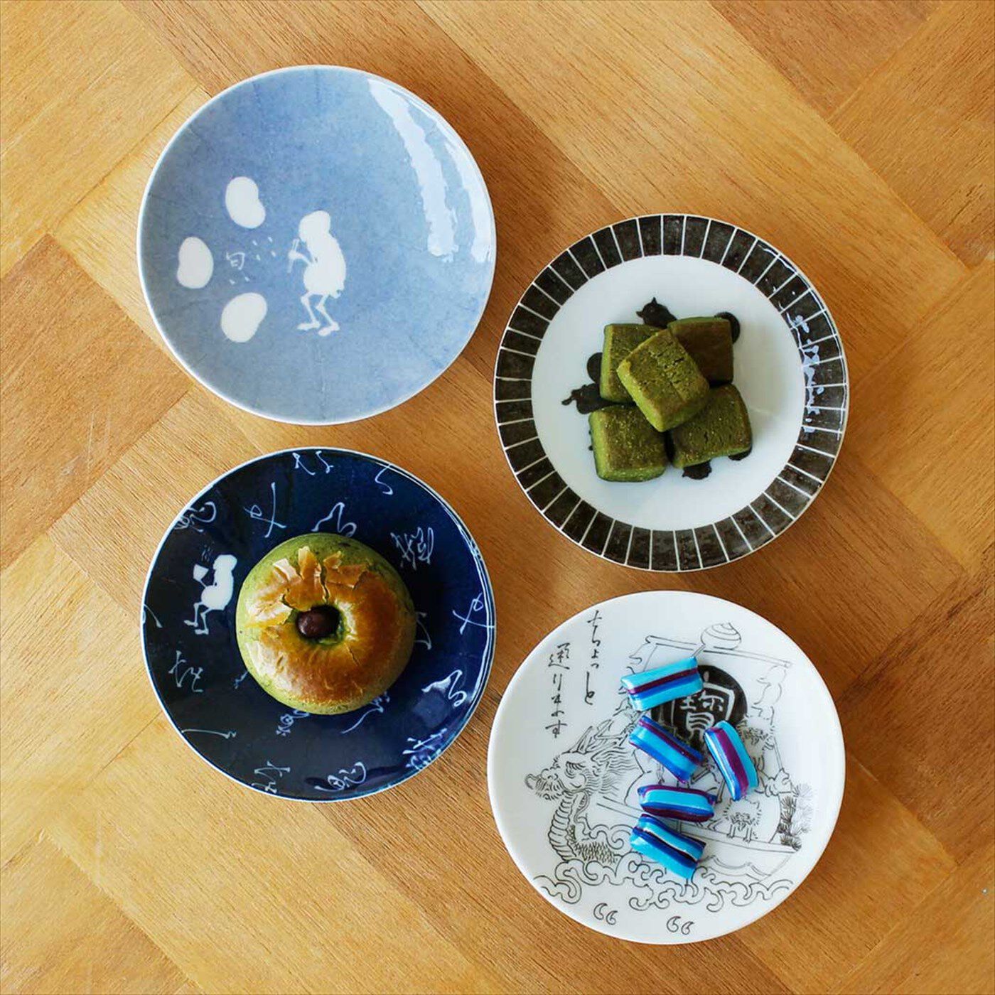 丁寧な暮らしをする餓鬼の銅板転写豆皿の会【送料: 450円+税】