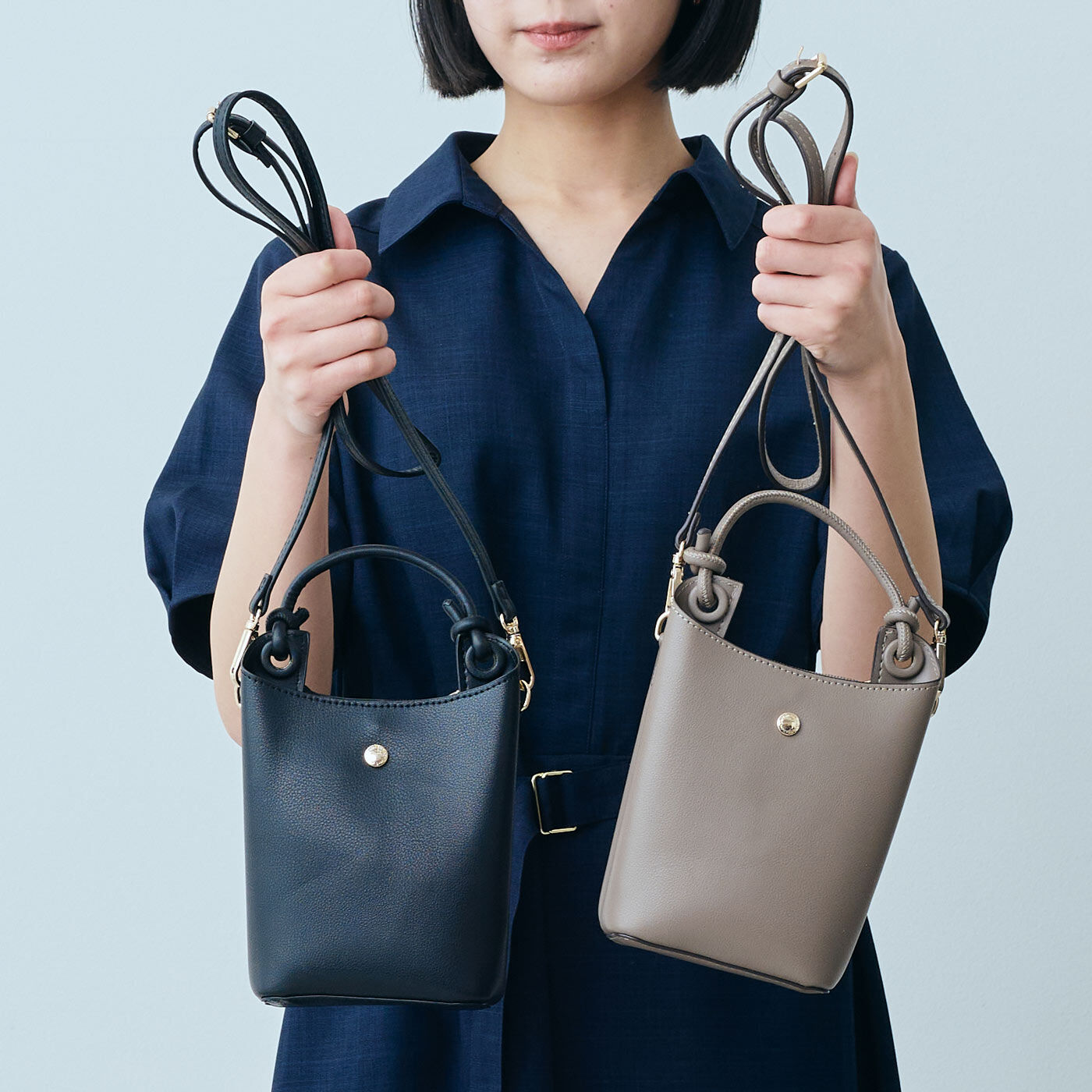 IEDIT[イディット] SELECT maison vert サイドノットミニショルダーバッグ MV-58【送料無料】