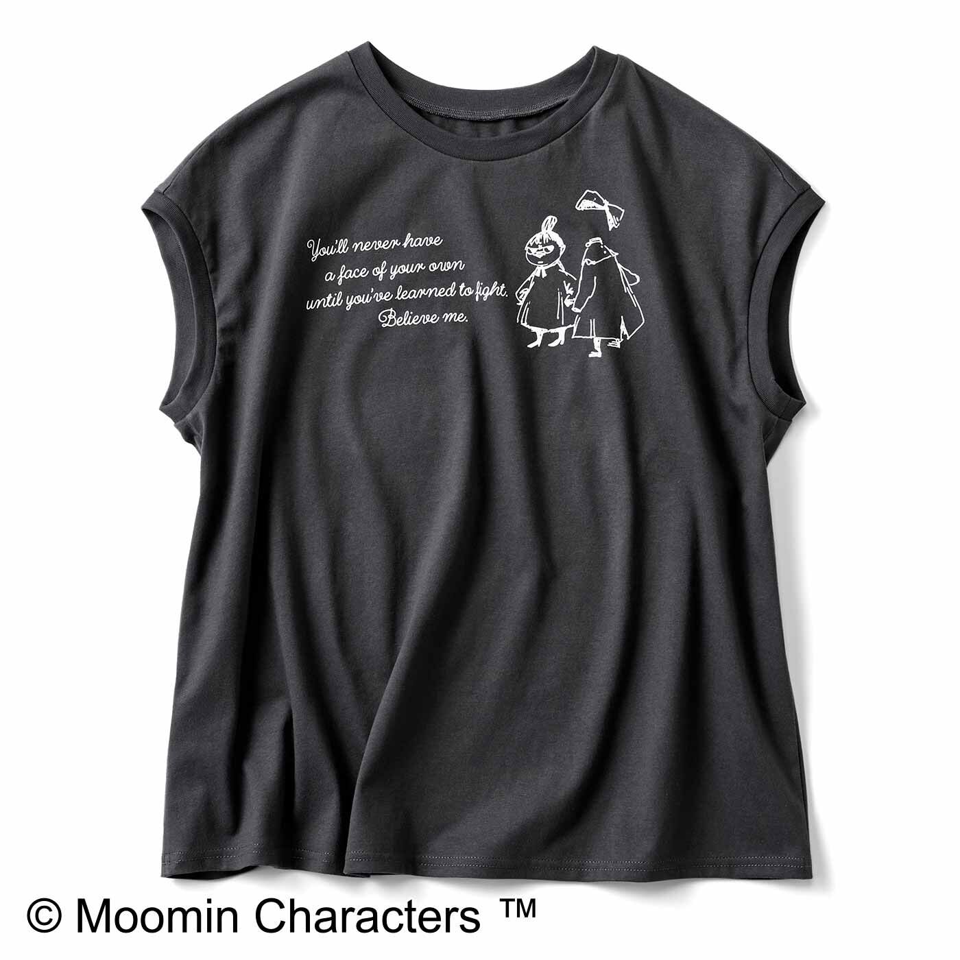 ムーミンと仲間たち リトルミイとニンニのプリントTシャツ【送料無料】