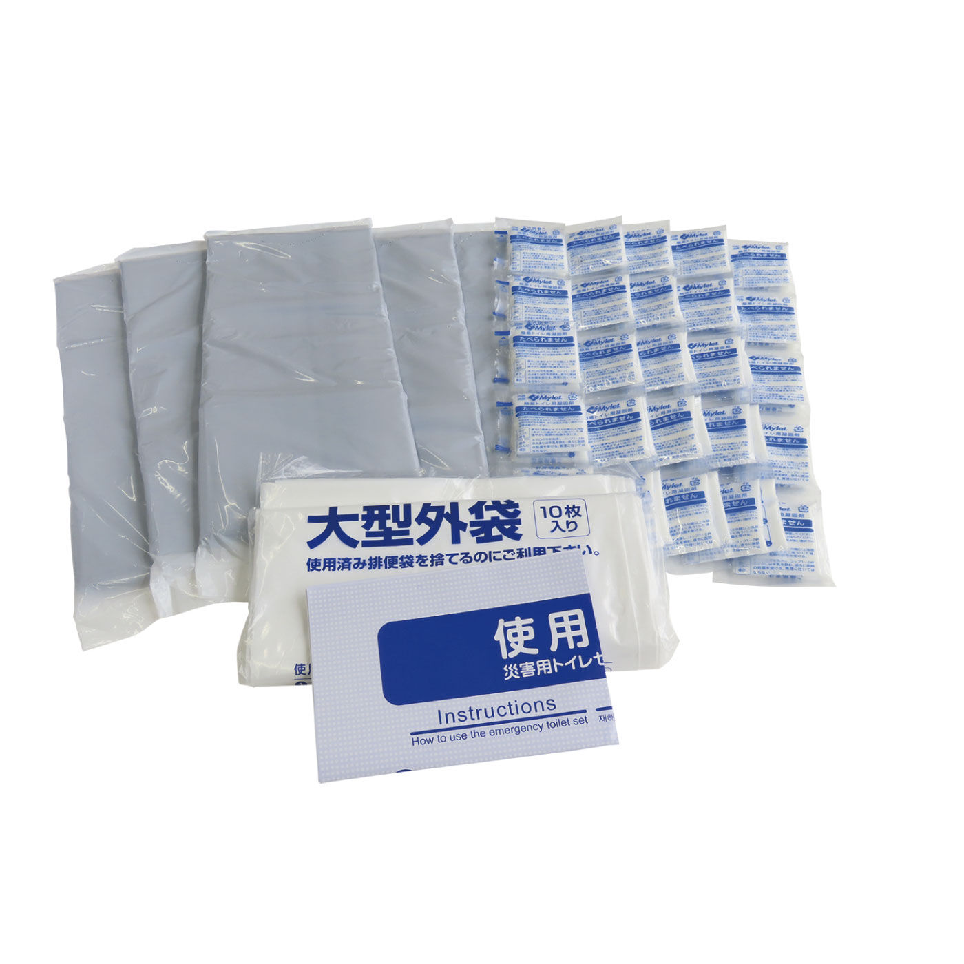 見えるところに置いておきたい 映える防災 アートトワレ(災害時用トイレ)50回分【送料無料】