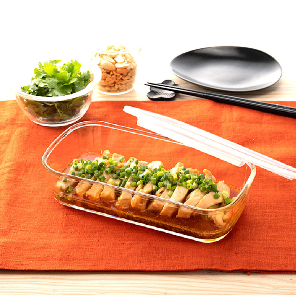 HARIO スタッキング耐熱ガラスコンテナ S 3個セット【送料: 450円+税】