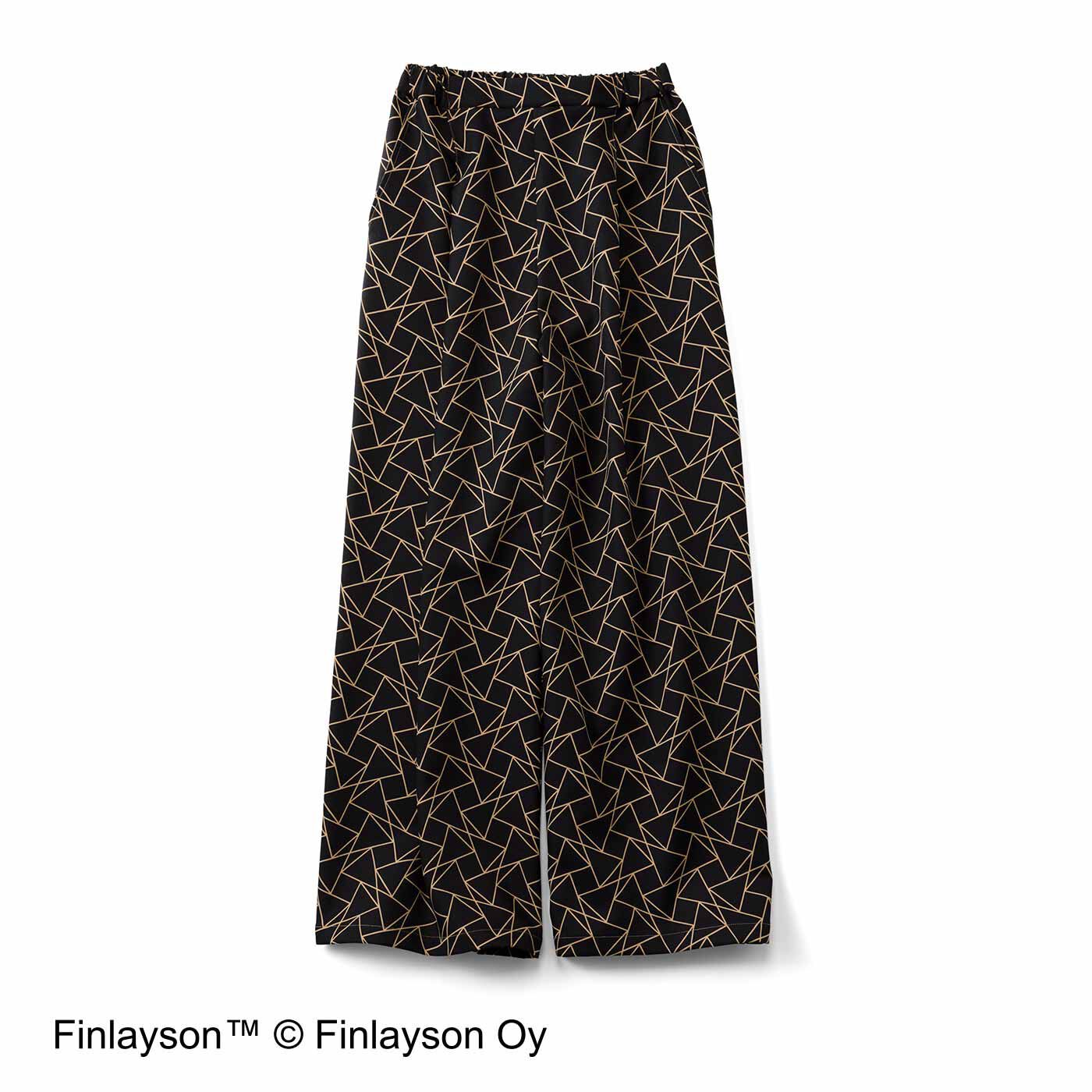フィンレイソン ゆるっとシルエットのタックパンツ〈クロノス〉【送料無料】