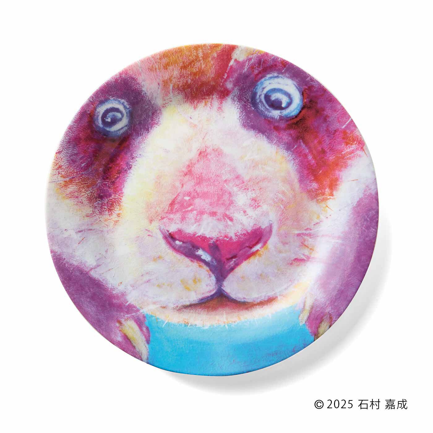 大好きな動物たちがしあわせに暮らせますように。石村さんには、フェリシモチョコレートミュージアムにて2024年10月に開催した「子どもごころ」をテーマにした企画展で、チョコレートやカカオとアートが交わる