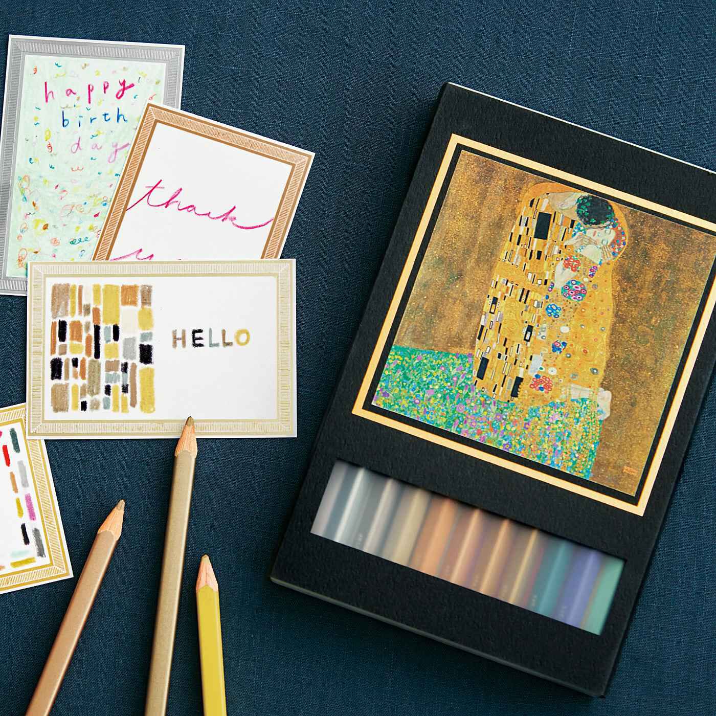 クリムトの世界に魅了される 色えんぴつ 【20/500 COLORED PENCILS】【送料無料】