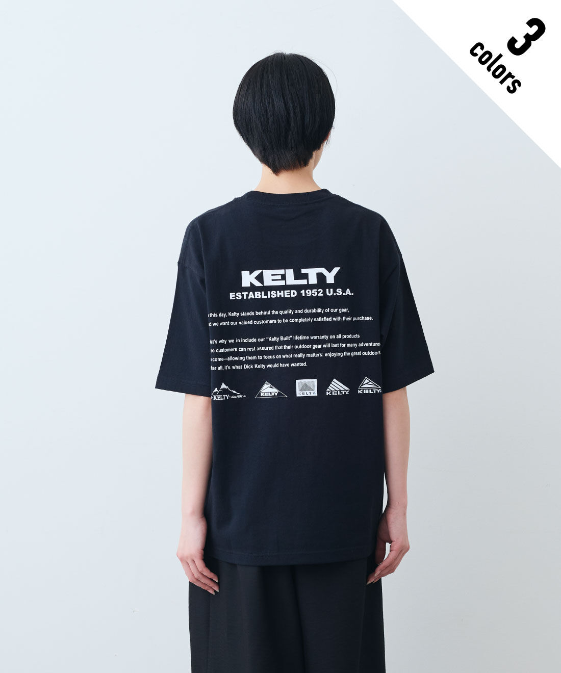 バック ヒストリー ロゴ S/S ティーシャツ