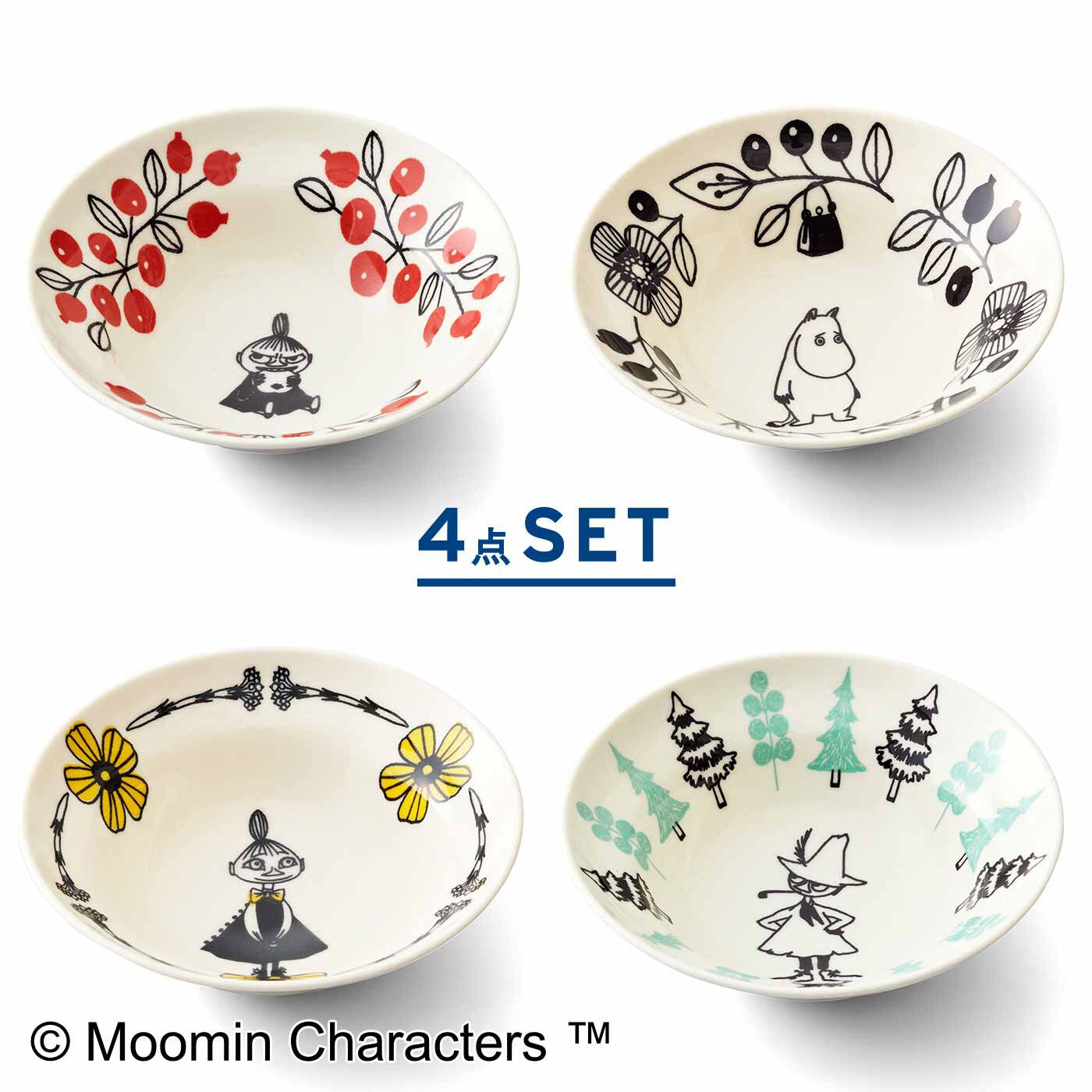 MOOMIN ムーミンバレー ボウルセット【送料: 450円+税】