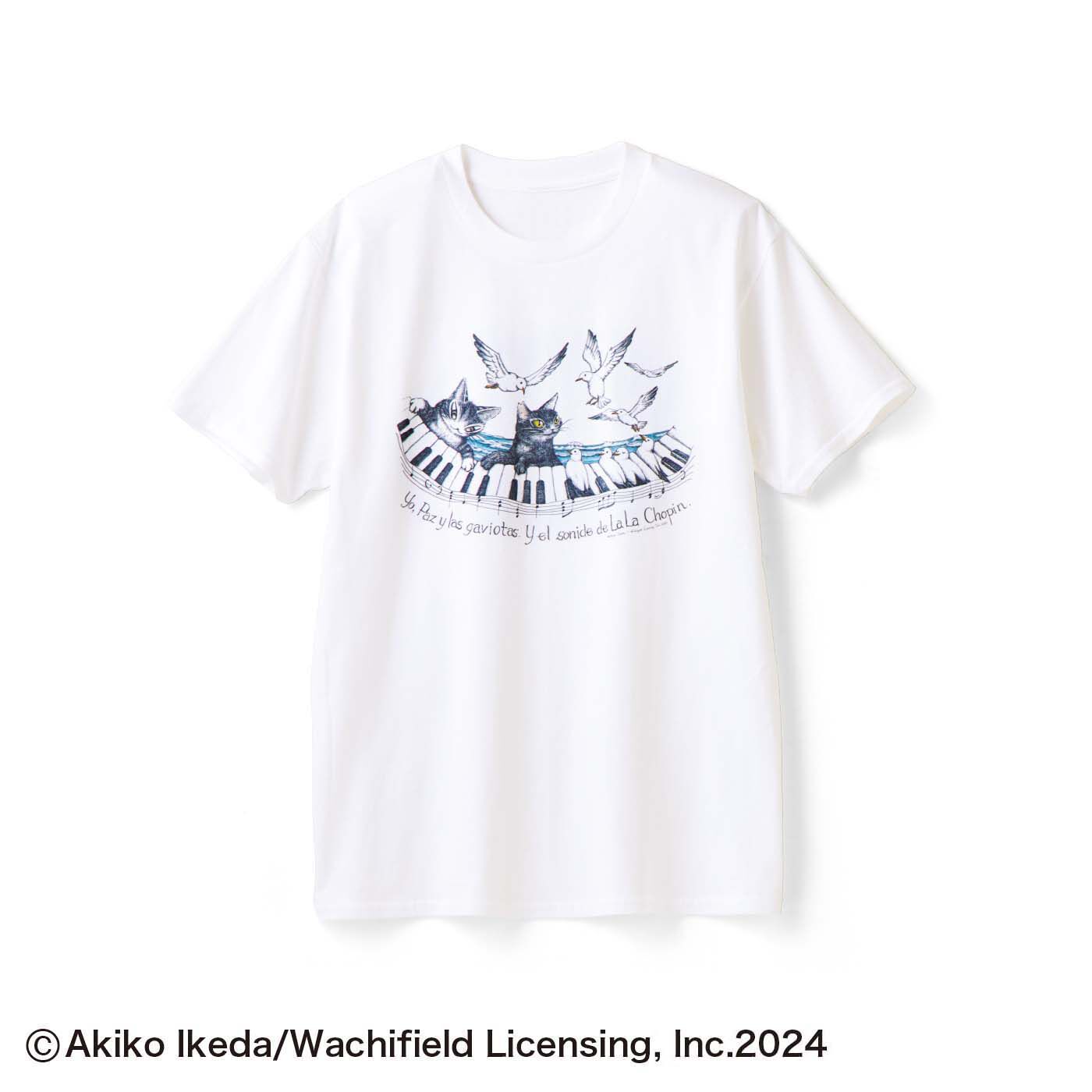 池田あきこ×猫部 地域猫チャリティーTシャツ2024【送料無料】