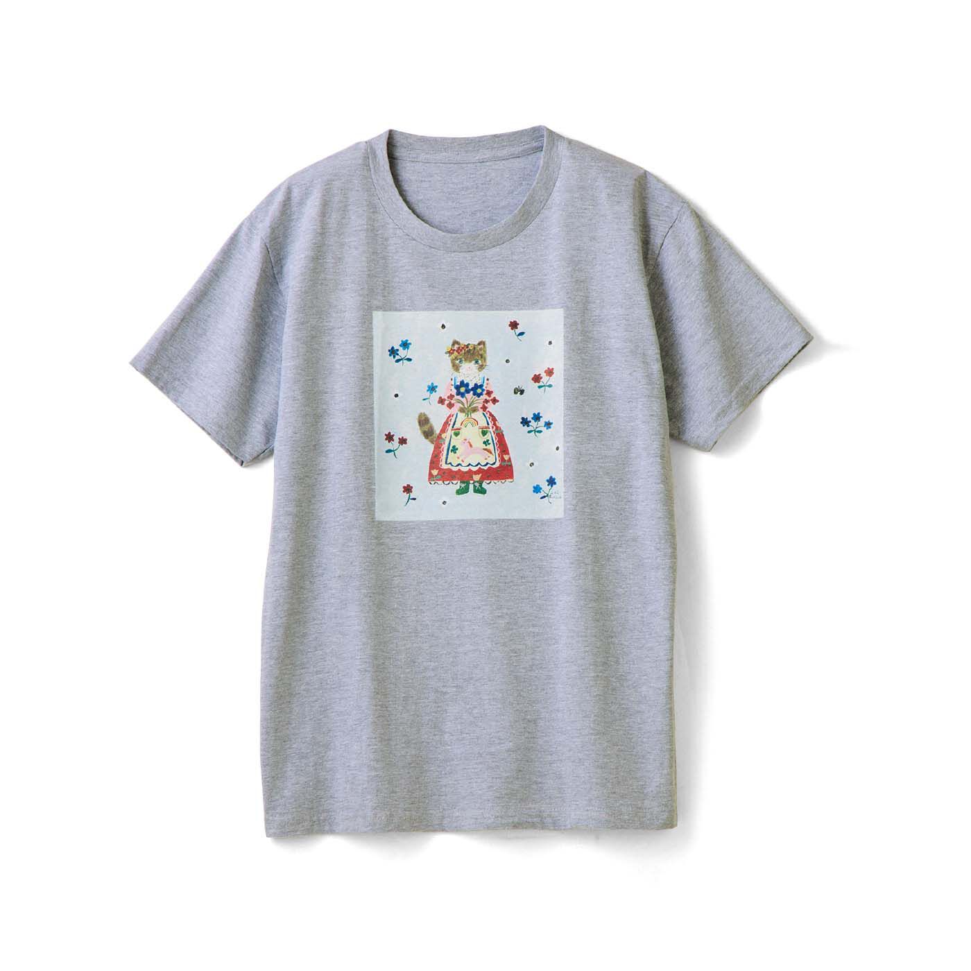 布川愛子×猫部 地域猫チャリティーTシャツ2024【送料無料】