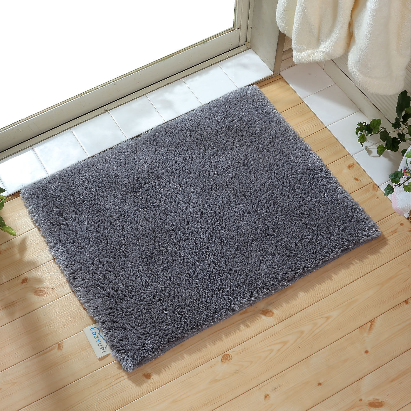 ヒンヤリ解消!COZY UP!バスマット(45cm×60cm)【送料無料】