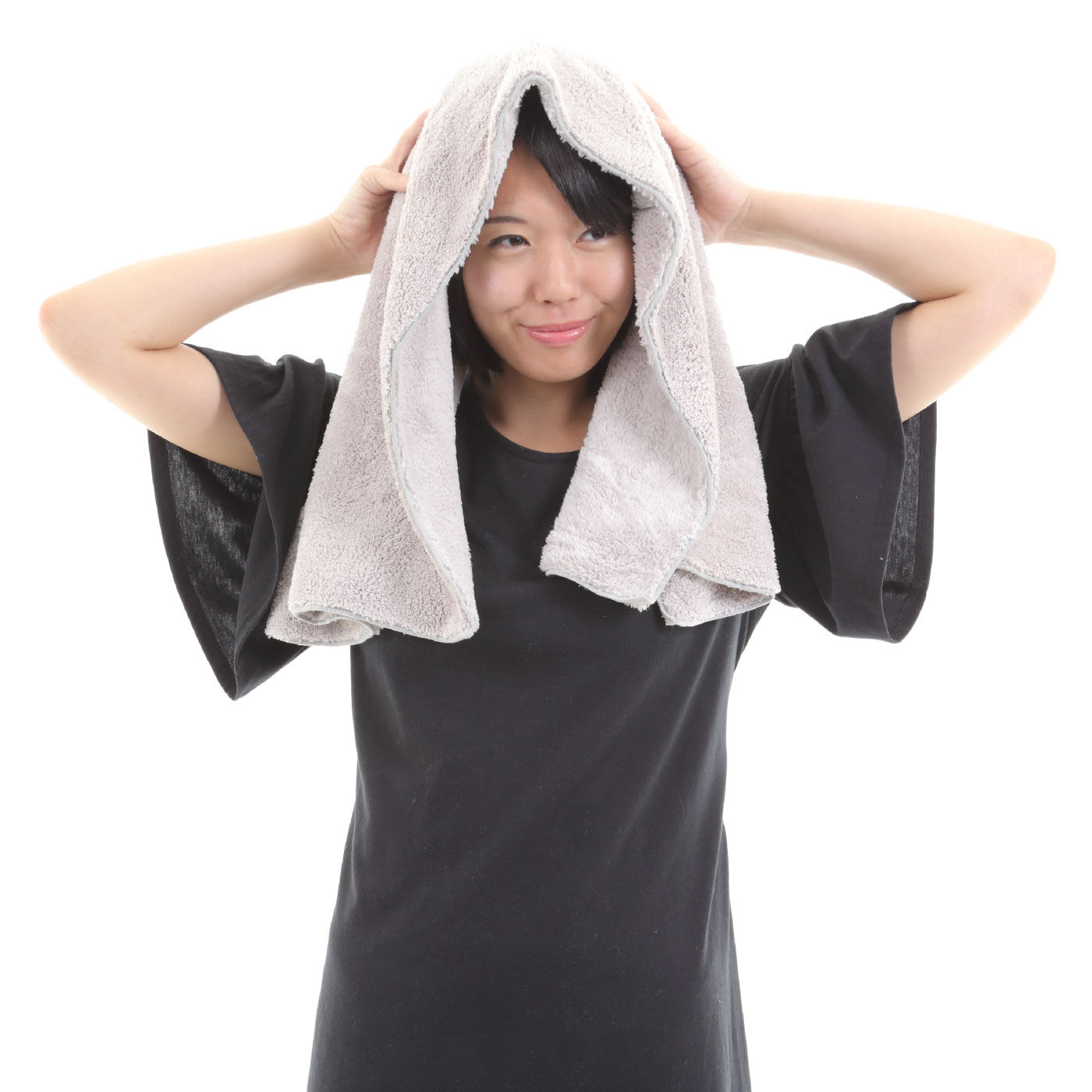 思わず頬ずりしたくなるヘアータオル【送料: 450円+税】