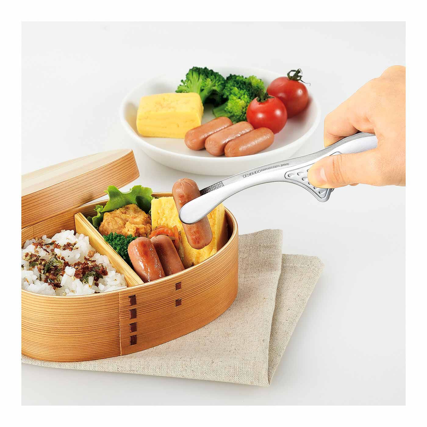 手指がわりに大活躍 燕熟の技 卓上トング【送料: 450円+税】