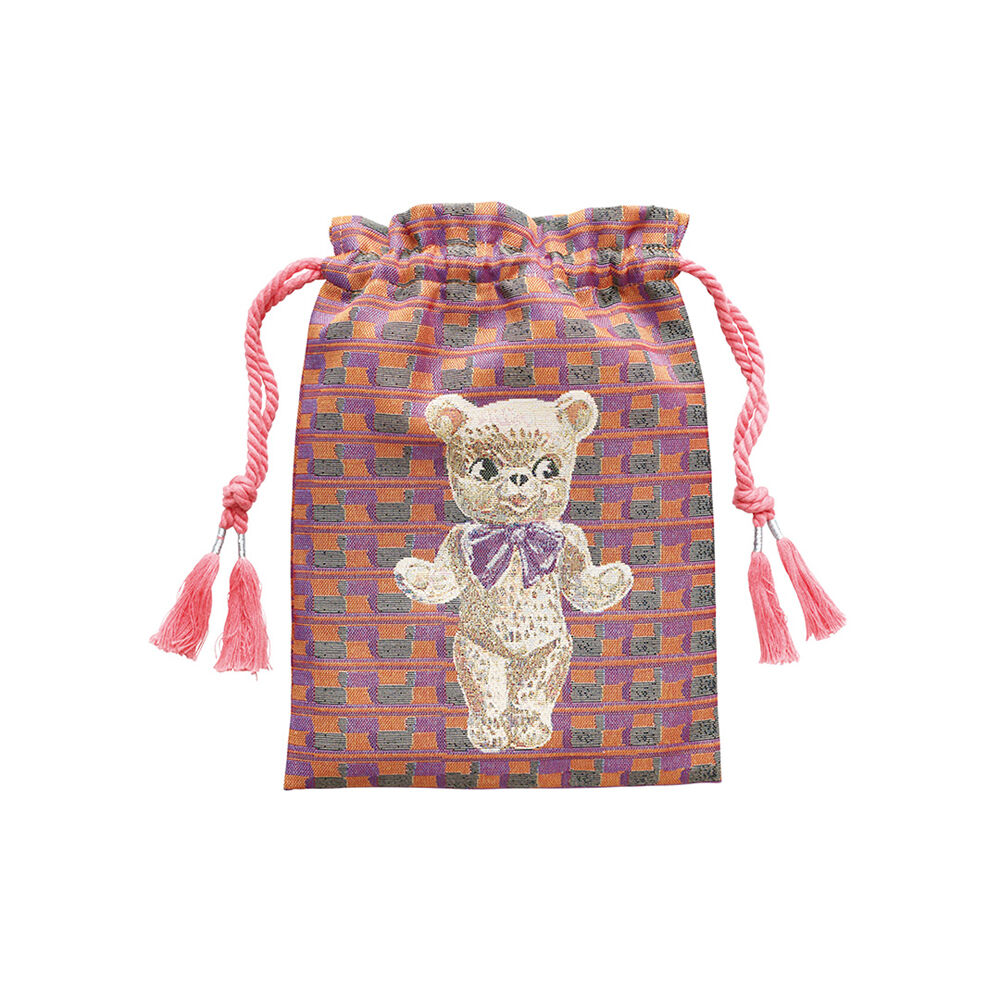 Nathalie Lete Drawstring bag Bear
