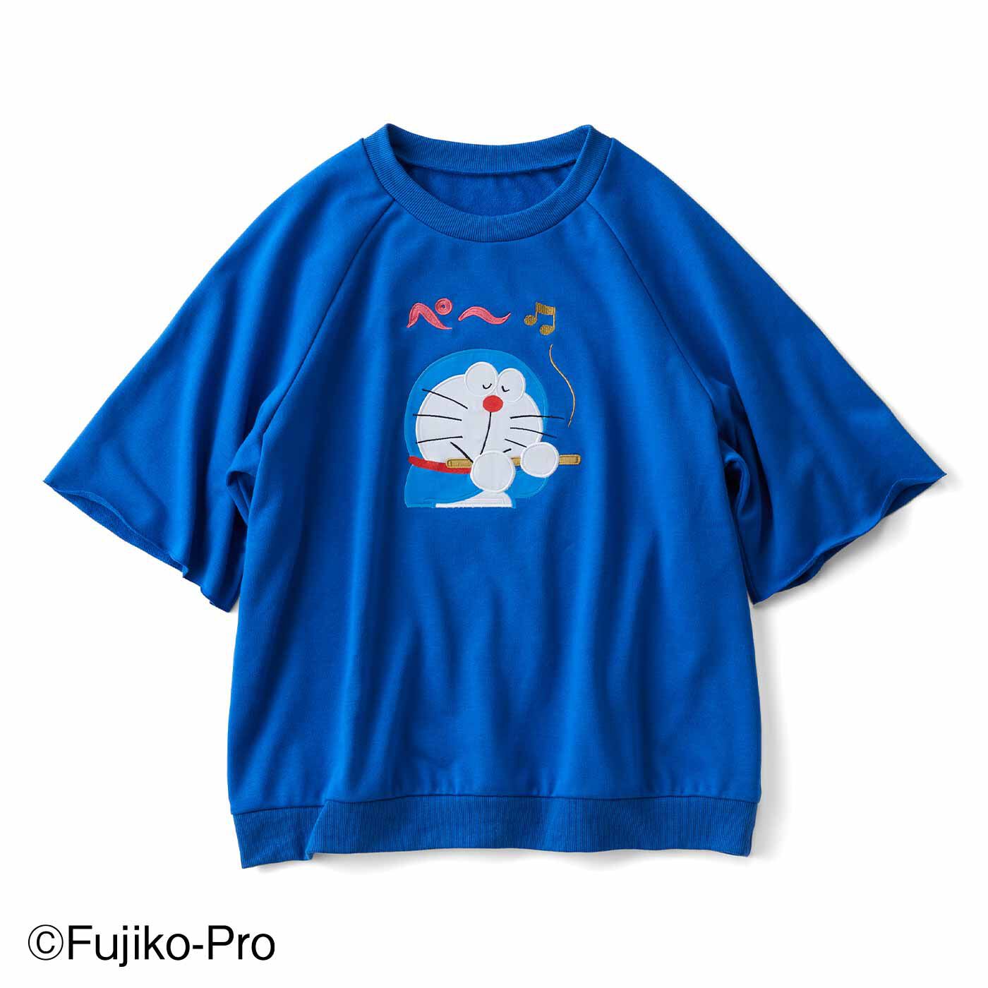 ドラえもん アップリケスウェットTシャツ【送料無料】