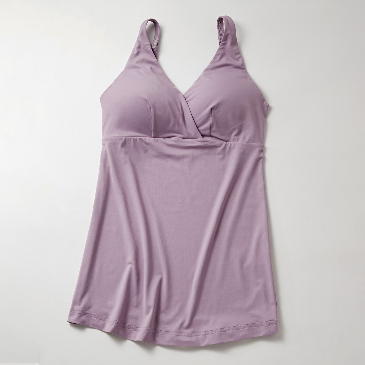 [Mama select]産前・産後使える 接触冷感授乳ブラキャミソール〈ラベンダー〉【送料: 450円+税】