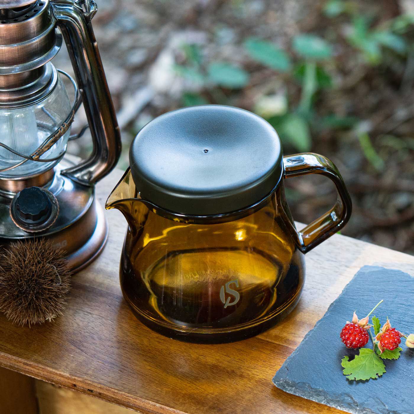 コーヒーにはもちろん、緑茶や紅茶のポットとしても使える"CS Forest Cafe" CAPTAIN STAGがつくる森の中のカフェ 森の空気をいつでも、どこでも。容量400ml