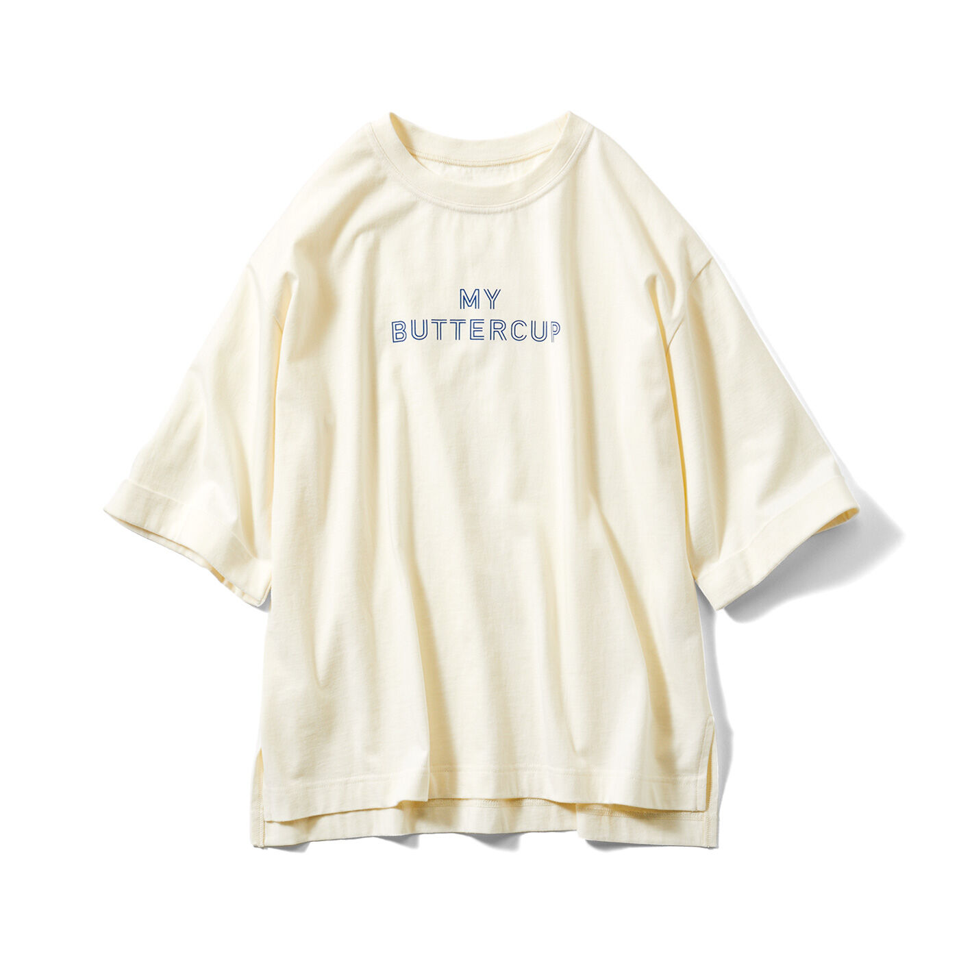 リブ イン コンフォート×500色の色えんぴつコラボ トルコオーガニックコットン五分袖Tシャツ【まとめ買いキャンペーン】【送料: 450円+税】