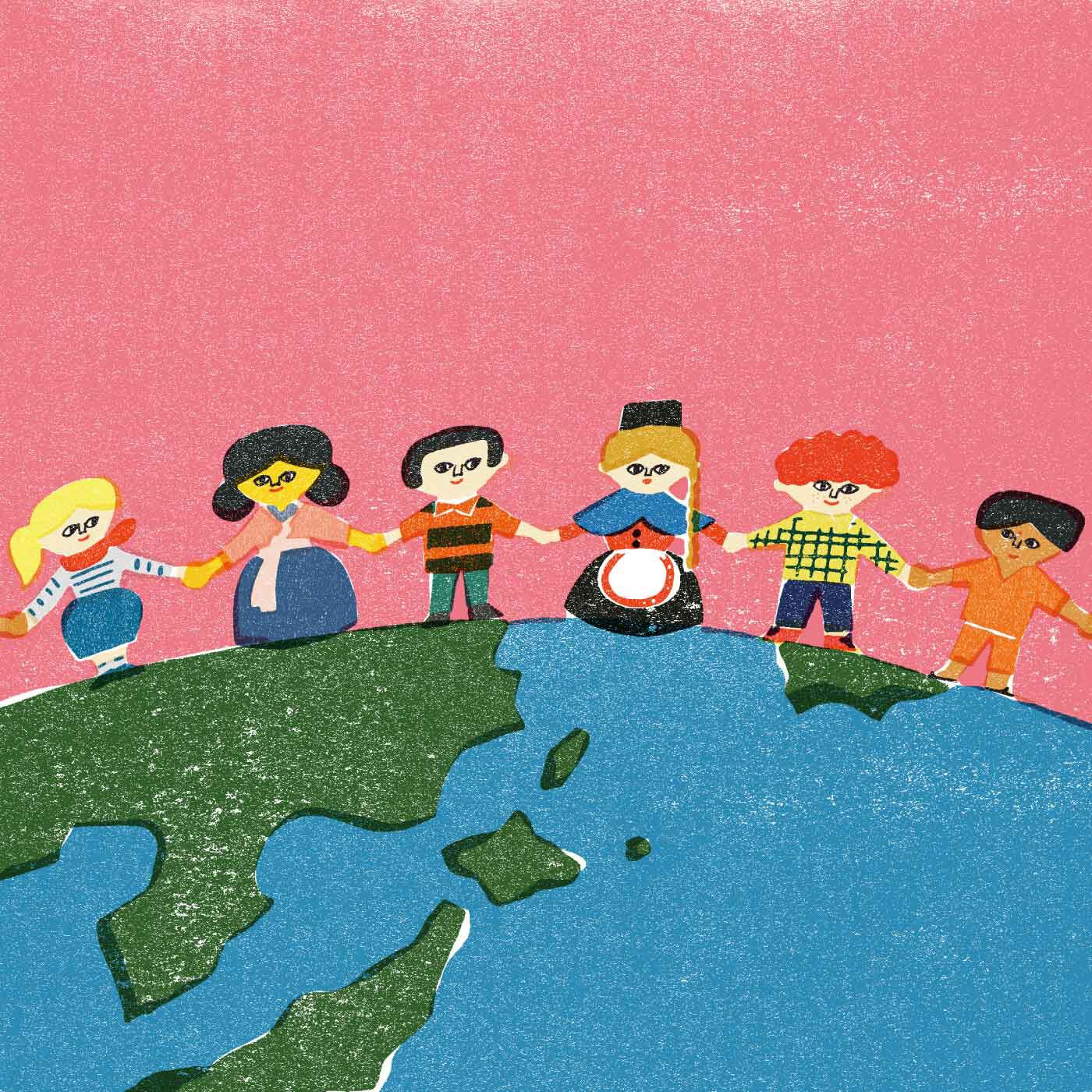 【タイプが選べる】あいさつだけはマルチリンガル!? 世界とお友だちになろう 12ヵ国語のあいさつ会話プログラム【送料: 450円+税】
