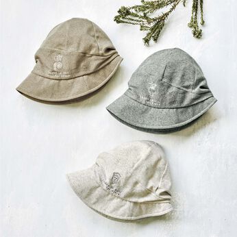 サーナ ヤ オッリ オーガニックコットン100％のすこやかな肌心地にすっぽり包まれる UVクロッシェ帽子の会