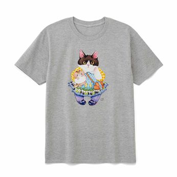 上野ここ×猫部 地域猫チャリティーTシャツ2023