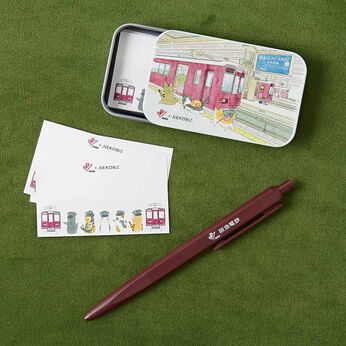 阪急電鉄×猫部 沿線風景を楽しむ缶入りメッセージカード