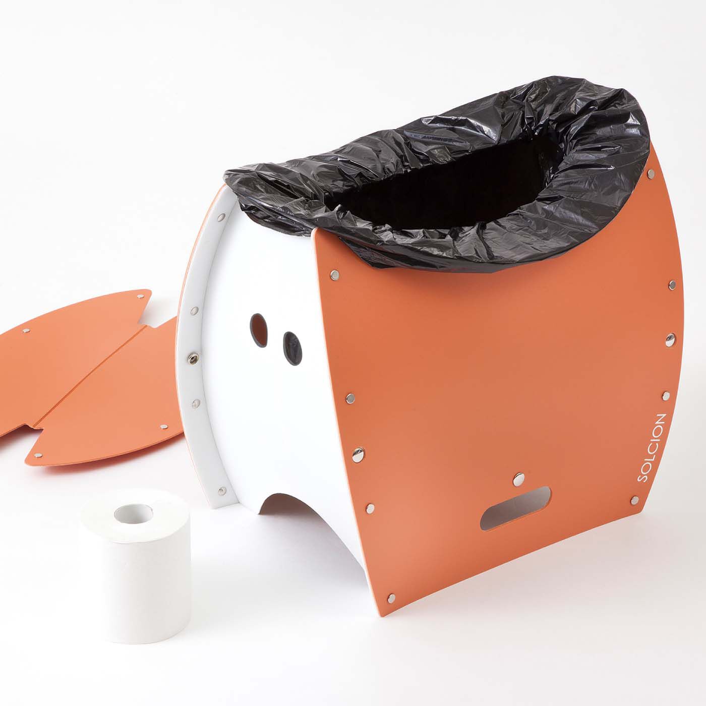 もしものときはトイレに　3役こなすパタットスツール 