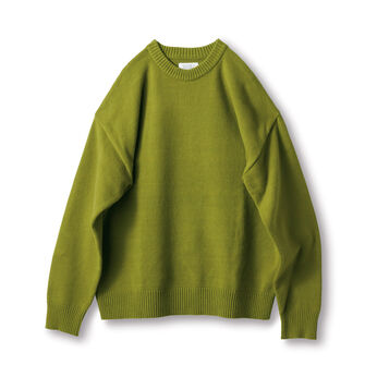 サニークラウズ 緑茶なセーター〈メンズ〉